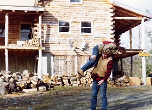 Hancock, VT October 1981 Hancock VT, October 1981 at the cabin of Stowie and Betsy, friends of Floyd's from CT