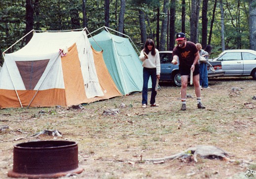 TPB1984-003 Thomas Point Beach, Labor Day weekend, 1984. Sticks continues to gain in popularity.