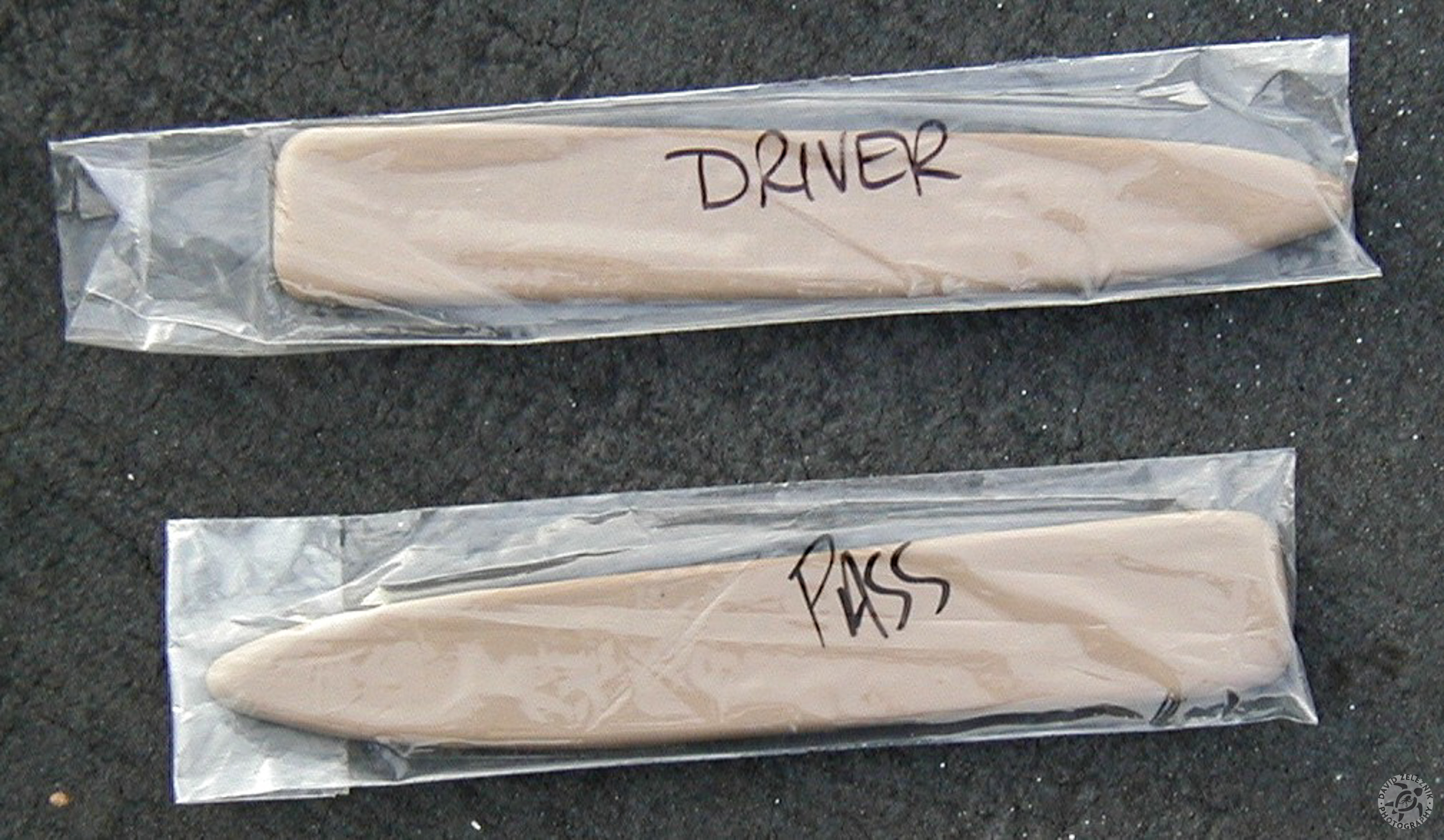 door_armrest_packaging In November, 2000 I became aware that Jon Maddux of LeatherZ had several beige door armrests leftover from his Homecoming 2000 production run. He was letting these go at a good price and I was quite happy with the custom work he had done on my center console armrest. A short 3 days after sending Jon the funds, the armrests arrived on my doorstep, very nicely packed and clearly labeled. As usual, Jon provides excellent install instructions that even a bonehead will have a hard time screwing up.