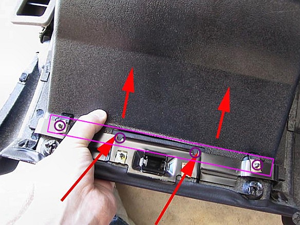 glovebox_1 So, here is a basic outline of where I followed and diverged from my predecessors' instructions: I removed and reinstalled the glovebox per the pdf...